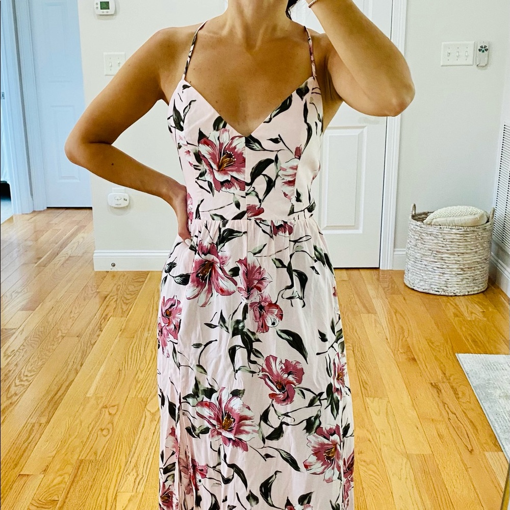 New XS F21 Flowery Dress